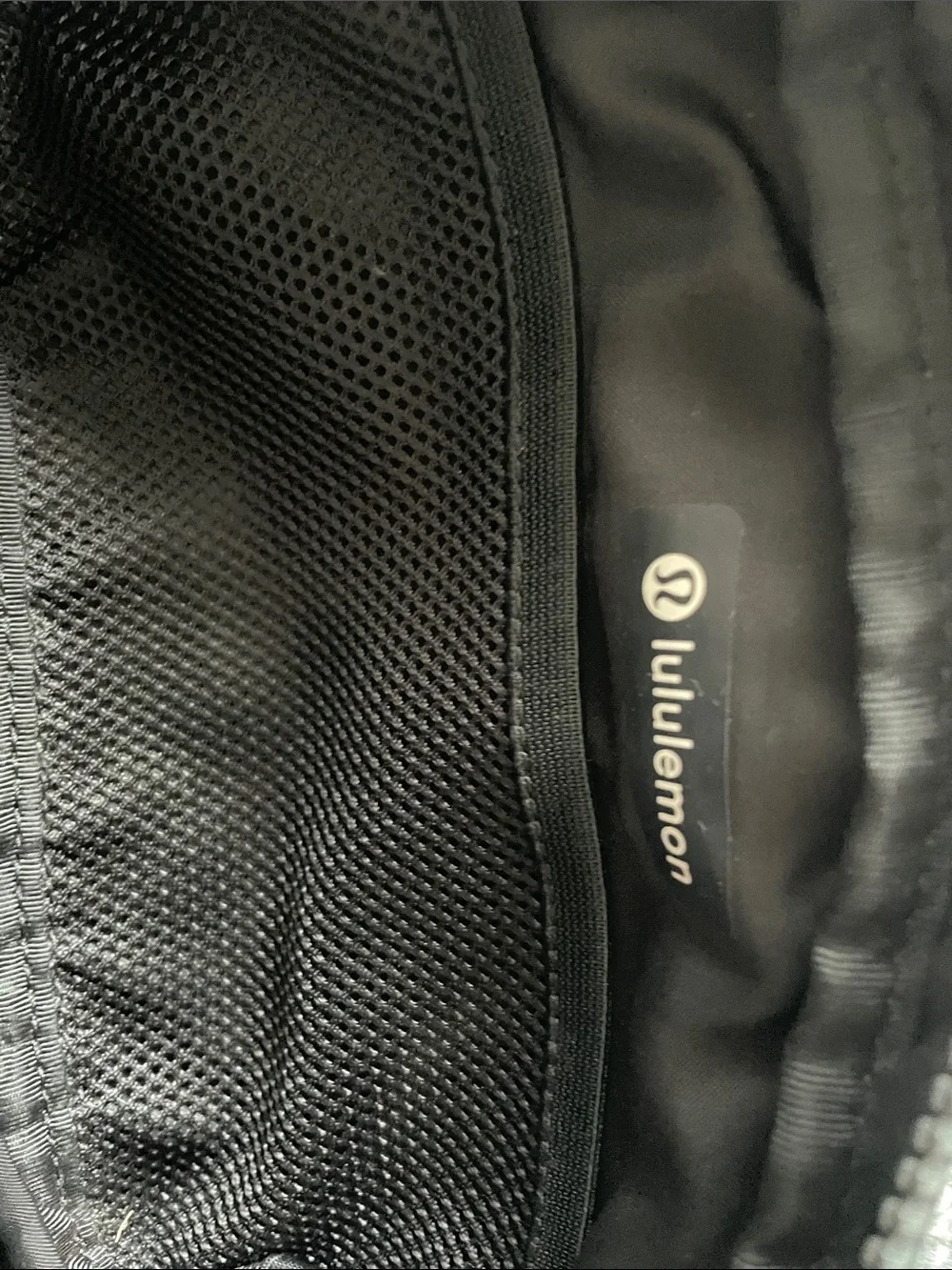 lululemon athletica Black Crossbody Belt Bag